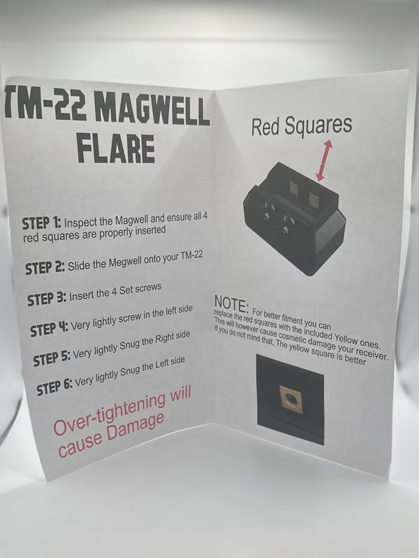 Derya and RIA TM-22 Magwell Flare V2